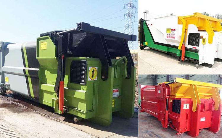 垃圾场转运站垃圾压缩机 移动垃圾处理中转站 小区垃圾处理设备
