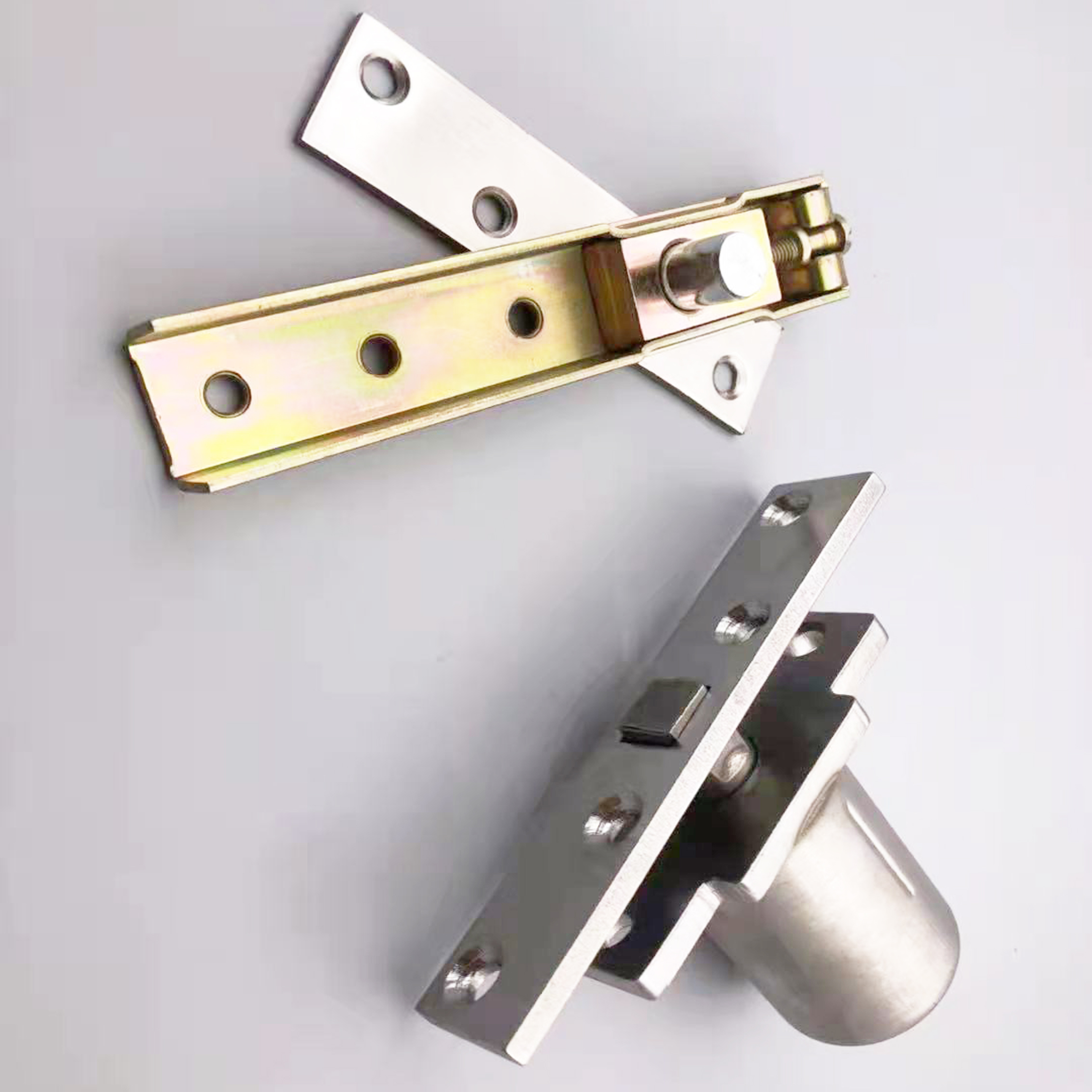 360 degrees rotating ground shaft 90 degrees 180 degrees Positioning ground spring rotary door hydraulically hinged wooden door heaven and earth hinges