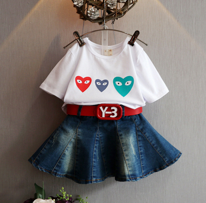 Jupe fillette en toile - Ref 2050094 Image 35