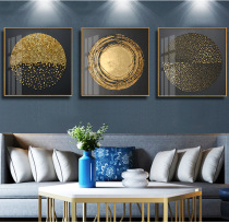 Light luxury new Chinese hanging painting modern simple sofa background wall decorative painting porch restaurant mural abstract living room painting
