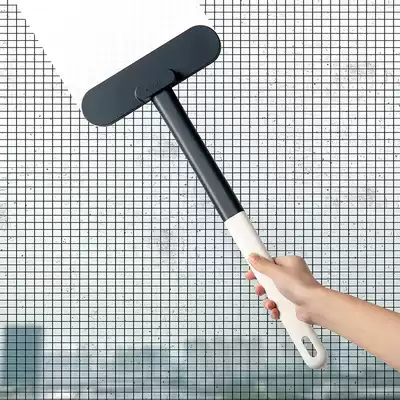 Multi-function screen window cleaning artifact free removal and washing ash cleaning brush long handle glass brush window cleaning professional scraping brush