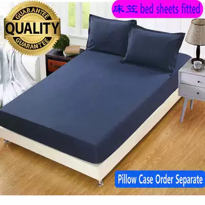 soft bed sheets fitted sheet cotton set mattress cover plain color bed sheet