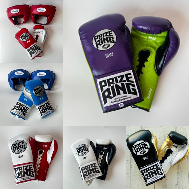 Brand New Prize Ring Boxing Gloves Imported from Japan, Genuine Leather with Real Horsehair Padding Brand New Prize Ring Boxing Gloves Imported from Japan, Genuine Leather with Real Horsehair Padding