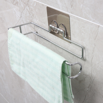 Shuangqing kitchen wall-mounted tissue holder roll paper holder bathroom tissue rack kitchen paper holder non-perforated roll paper shelf