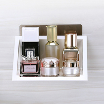 Toilet wall Shelves Cosmetic containing box shelves Bathroom Wall Hanging shower Bath Plastic Racks free of punch