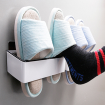 Wall-mounted shoe rack door-free simple shoe rack home multifunctional shelf space storage artifact