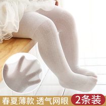 Baby Lions pantyhose Spring and Autumn Thin Cotton Toddler Conjoined Socks Woman Baby Big PP Silk Socks Summer Childrens Underpants