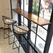 Scorpio đồ nội thất gỗ rắn tường bàn cafe nhà quầy bar bàn tường dài thanh bàn tường thanh bàn ghế - Giải trí / Bar / KTV