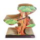 Icle cat scratching board extra large one-piece corrugated paper cat scratching board multi-cat family bonsai pine tree claw grinder wear-resistant
