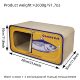 Canned fish cat scratching board corrugated paper integrated cat scratching nest BB scratch scratcher wear-resistant cat scratcher large size pet