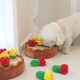 ins Wind Tulip Hidden Treat Toy Set Pet Bb Barking Dog Interactive Toy Self-Entertainment Sound Toy Cute