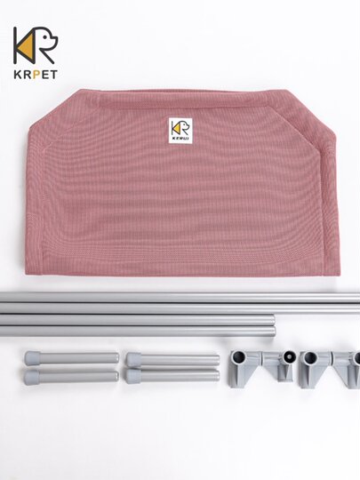 Krpet Dog Camping Bed Pet Bed Moisture-Proof Breathable Elevated Bed Detachable and Washable Bed for Medium and Large Dogs