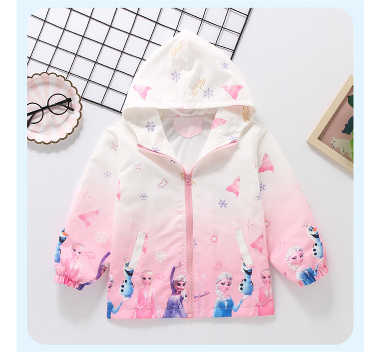 Girl's Coat Spring and Autumn 2022 New Children's Middle and Big ...