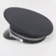 Black Big Cap + Badge Hat
