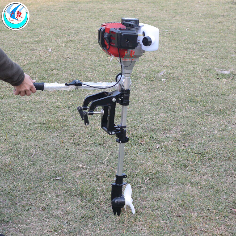 Small 2-5 Boat Outer Machine Petrol 2 Journey Ship Tail Machine Fiberglass Ship Thrusters can be fitted with small boats