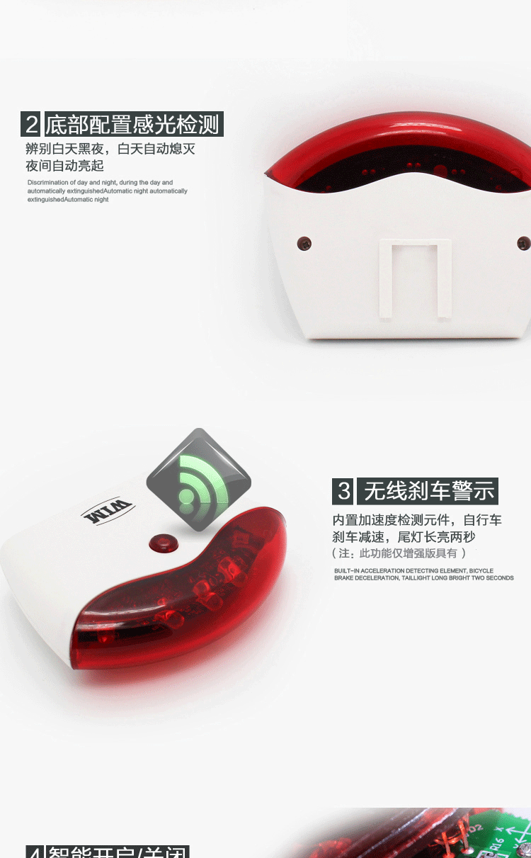 Lumière vélo - Taillights - Ref 2398587 Image 6