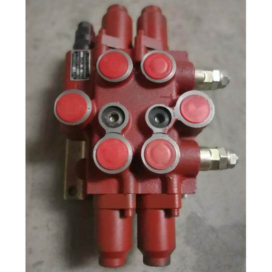 Shandong Laizhou small loader hydraulic system hydraulic control 15 2 20 2 multi-way valve distributor pilot control