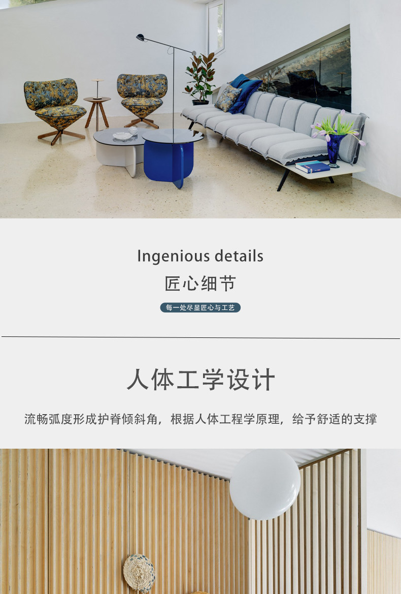 Стул 北欧创意个性设计师酒店会所客厅家用洽谈tortuga单人休闲躺椅 OTHER