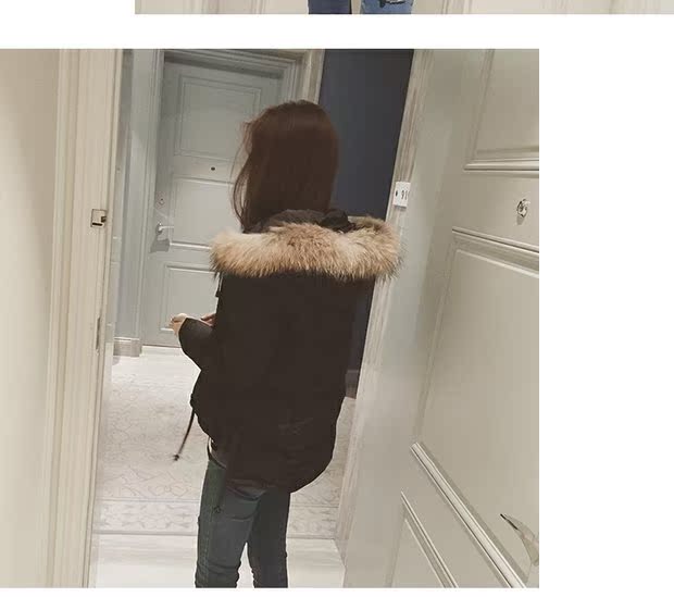 Áo khoác ngắn nữ mùa đông dày bf áo cotton nhỏ ngắn phiên bản Hàn Quốc 2017 Quần áo mùa đông hoang dã mới 袄 xuống quần áo cotton thủy triều áo phao lông vũ nữ