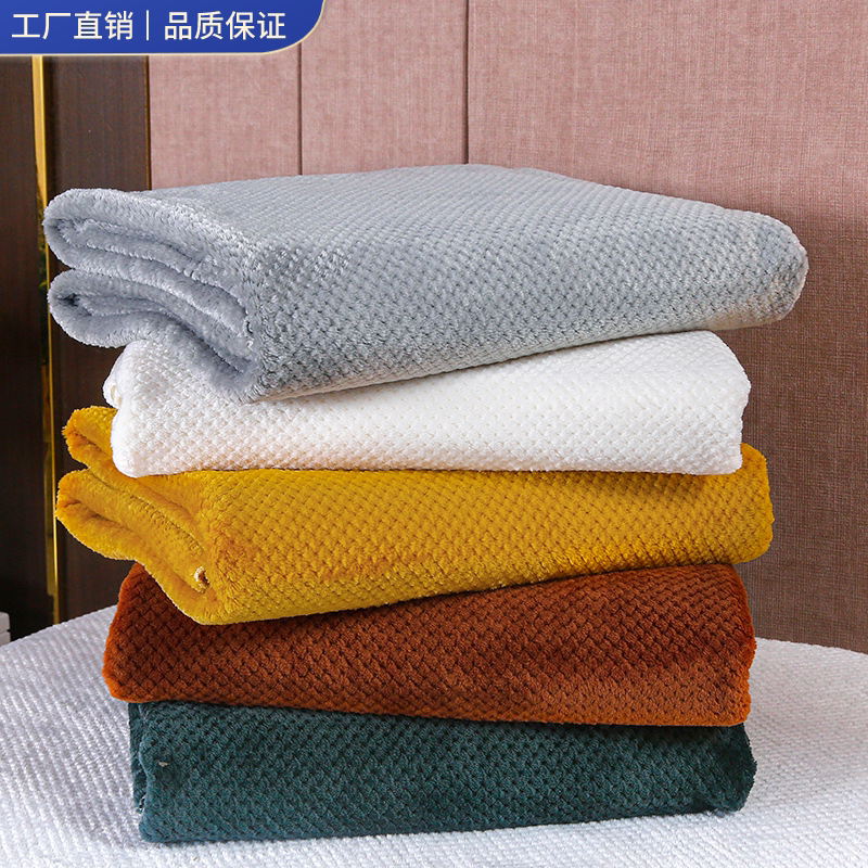 (Beauty Salon Bed Linen) Pro-Skin Soft Grain Suede-Ear Massage Skin Management Single Piece Thickened Sheet Custom