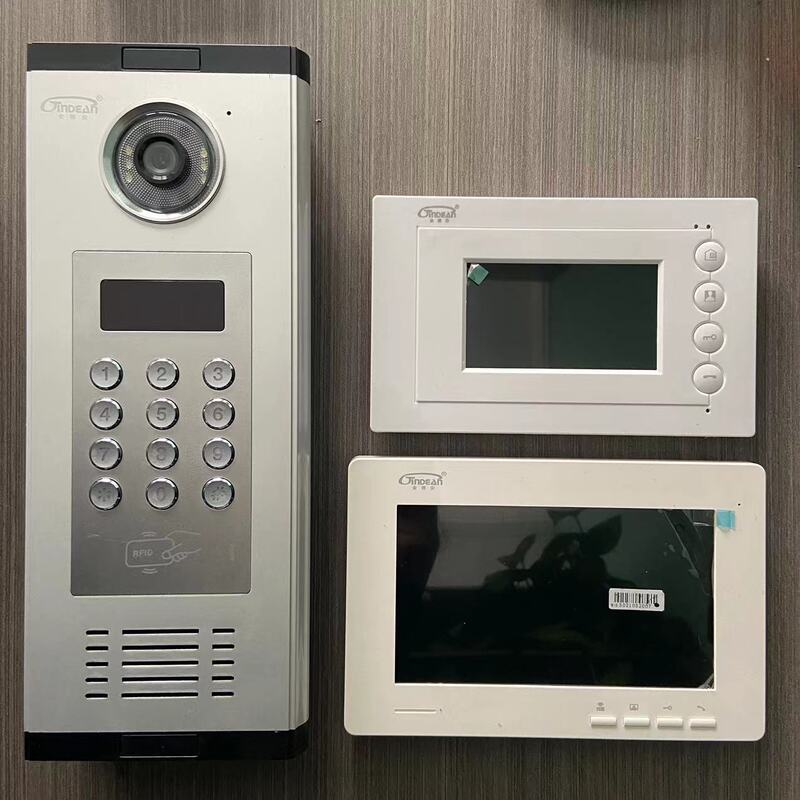Visual Building Intercom Access Control Smart System Set Building Door Indoor Unit Community Unit Door Card Swipe Access Control