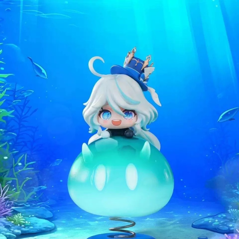 Gift Merchandise Q Version Funina Figurine Water God Shaker Toy Car Shaker Desktop Ornament Gift for Friends