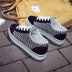 Giày vải Chic nữ sinh viên Hàn Quốc Phong cách Harajuku ulzzang vải giày hoang dã giày retro cổng giày giày thể thao đẹp Plimsolls