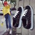 Giày vải Chic nữ sinh viên Hàn Quốc Phong cách Harajuku ulzzang vải giày hoang dã giày retro cổng giày giày thể thao đẹp Plimsolls