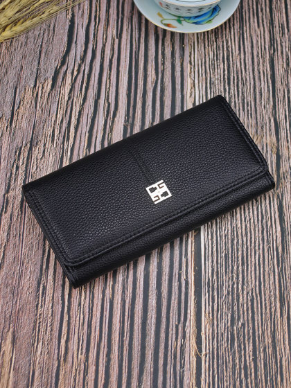 钱包女长款大容量简约钱夹2024新款时尚百搭皮夹子大气学生零钱包