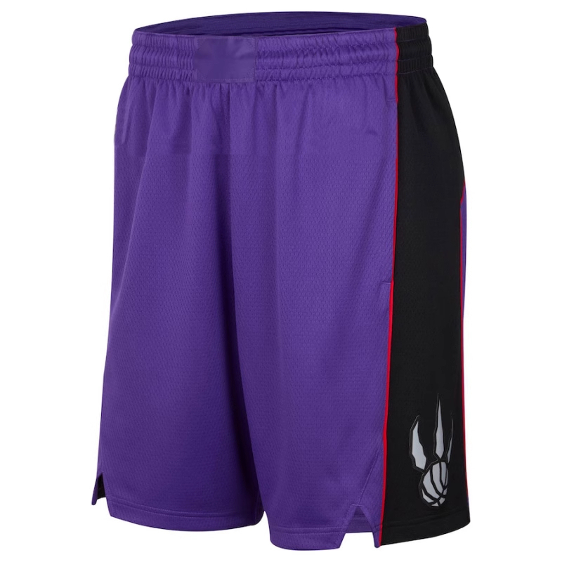 Raptors Basketball Shorts Tracy Mcgrady Shorts Barrett Barnes Ingram City Edition Shorts Retro Purple