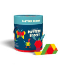 mideer弥鹿250p彩色积木几何形状色彩宝宝认知拼搭儿童玩具礼物