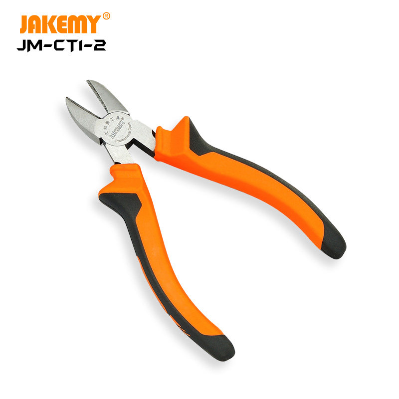 Original Jiekemei JM-CT1-2 6-inch oblique pliers wire cutter full length 160mm