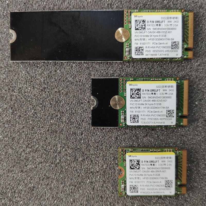 Samsung Pm9C1B Hynix Pvc10 Toshiba Kioxia Bg5/Bg6 Western Digital Sn740-2230 Solid State Drive Samsung Pm9C1B Hynix Pvc10 Toshiba Kioxia Bg5/Bg6 Western Digital Sn740-2230 Solid State Drive