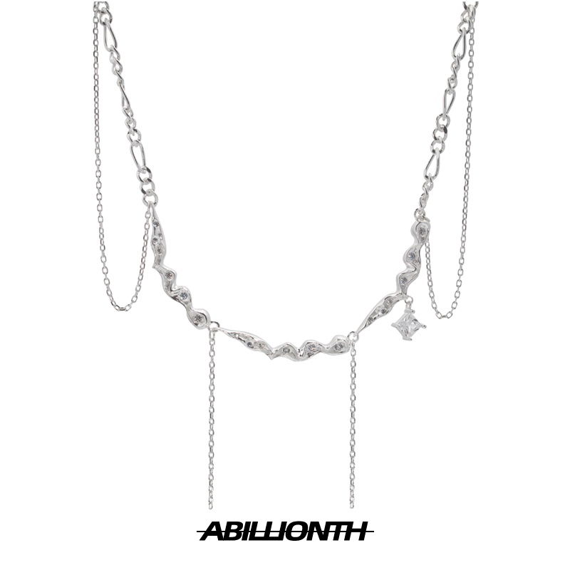 【Nebula Series】Abillionth Pendant Tassel Necklace Niche Design High-End Versatile Clavicle Chain 【Nebula Series】Abillionth Pendant Tassel Necklace Niche Design High-End Versatile Clavicle Chain