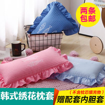 Korean-style buckwheat shell childrens pillowcase single zipper double-layer pillow leather cassia seed lavender wormwood adult pillowcase