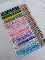 Xiaowanzis hand-made quicksand pen knife and quicksand color are available. You can choose the color you like. Handbook pen knife and carving knife