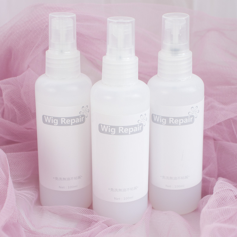 3 bottles of 100 ml wig care solution