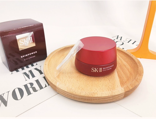 Sk-ii, крем для глаз, осветляющий питательный подтягивающий красный (черный) чай, против темных кругов под глазами, 15г