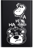 Серый резьба медведя