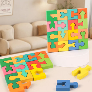 Logical thinking training toys geometric shape matching