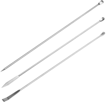 Free invoiced stainless steel micropowder spoon 3 shave 304 steel reagent sampling spoon stainless steel sampling spoon