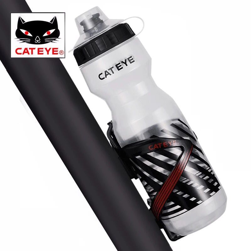 CATEYE Cat Eye Bicycle Kettle Mountain bike Road bike Cycling kettle Sports Plastic Water cup Cycling Equipment