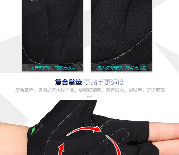 Gants de cyclisme mixte MERIDA - Ref 2242702 Image 37