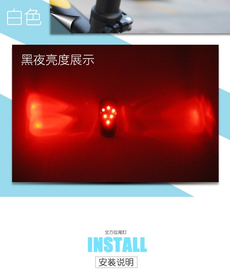 Lumière vélo BESTFUN - Taillights - Ref 2397762 Image 44