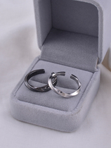 925 Pure Silver Ring Mobius Tide Lovers to the Senior Light Extravagant Lukewarm male and female opening ring finger ring