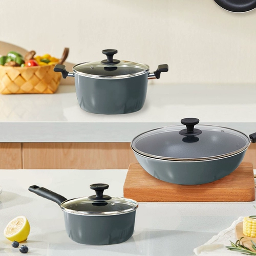 Supo Pot Set, не -старый Holbal House, предоставление кухонной скором для жарки, полная набор газовой пышной плиты, обычная для газа