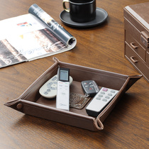 Entry door key storage box door entrance shoe cabinet creative desktop household coffee table remote control storage box