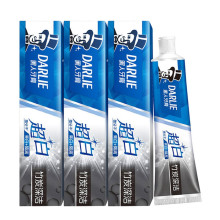 【黑人】美白竹炭牙膏口腔清洁去黄140g*3支