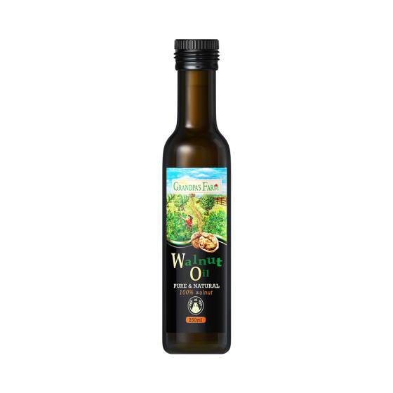 Grandpa's Farm Walnut Oil Baby Edible Oil Supplementary Food Oil Vegetable Oil 250ml No Additives