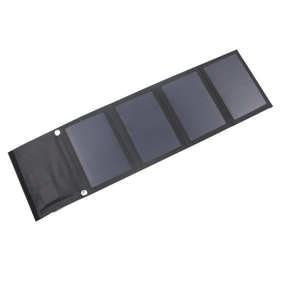단결정 태양 전지 패널 접이식 충전 보드 5V20W 발전 보드 휴대용 여행 자동차 전원 공급 장치 야외